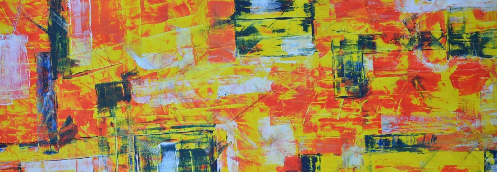 Bunte Wand
